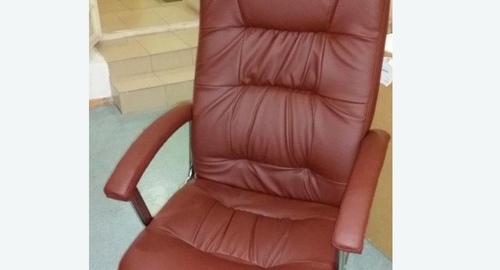 Обтяжка офисного кресла. Димитровград